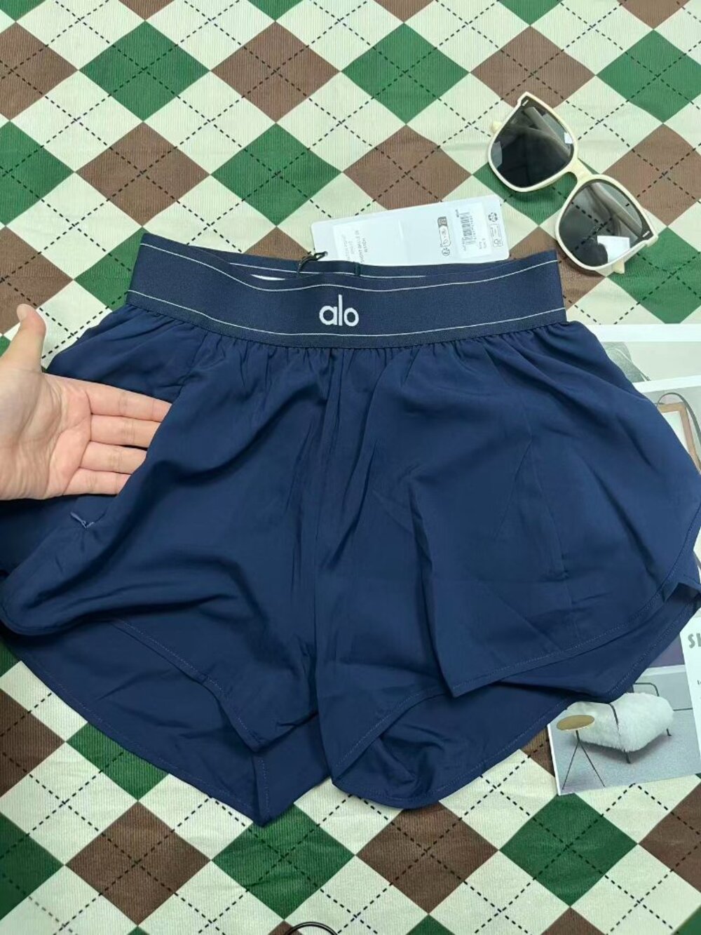 🖤Alo Yoga Match Point Short Navy Blue, Brand new Versatile shorts - Picture 6 of 8